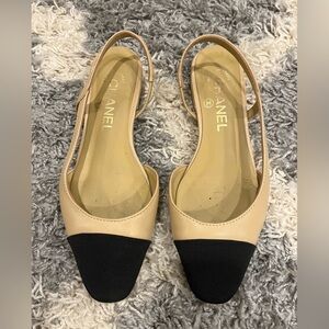 Chanel Slingback Flats